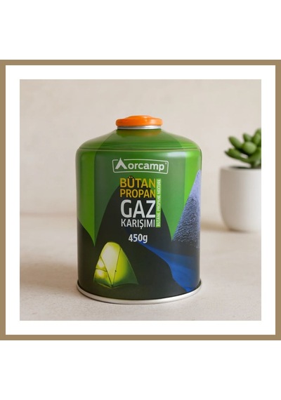 Bezos Butan Propan Gaz Kartuş 450g Kore Tipi 22 Çok Renkli