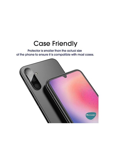 Ayrex Samsung Galaxy A06 Tempered Glass Cam Ekran Koruyucu Galaxy A06 İle Uyumlu Ekran Koruyucu - Şeffaf