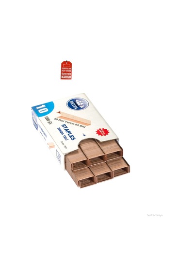 Delta Zımba Teli No -10 Sarı 1000li Pk x 10 Pk