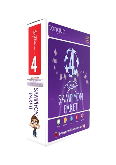 Tonguç Akademi 4.Sınıf Şampiyon Seti