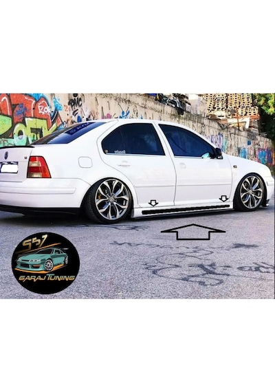 Volkswagen Bora Rieger Marşpiyel Sağ Sol Takım Fiberglass Boyasız