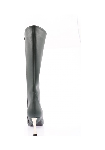 Dgn K110-22k Kadin Sivri Burun İnce Topuklu Çizme K110-1710-R1359 Petrol