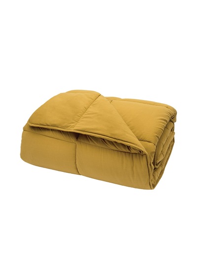 Yataş Bedding Mix & Match Penny Tek Kişilik Yorgan - Safran