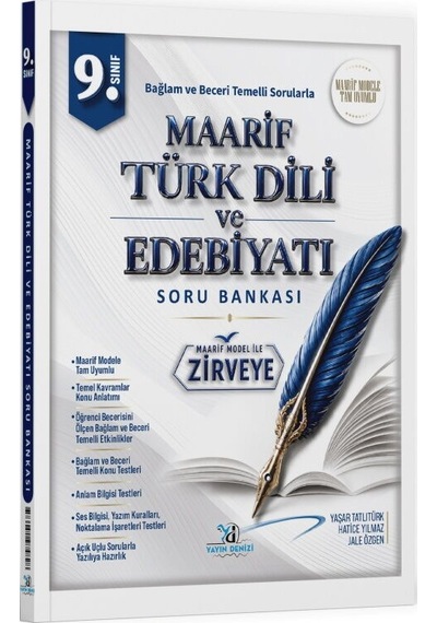 Yayın Denizi 9. Sınıf Türk Dili Ve Edebiyatı Maarif Soru Bankası