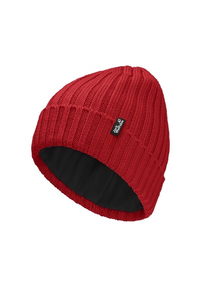 Jack Wolfskın Jack Wolfskin Rib Knit Unisex Bere J0191 Kırmızı
