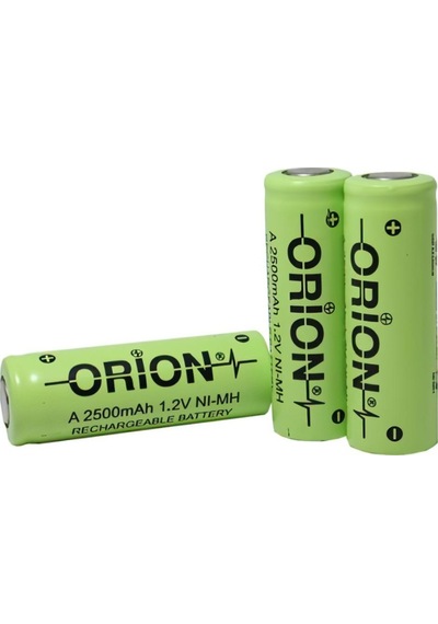 Orion 2500 mAh 1.2 V A Ni-MH Şarj Edilebilir Pil