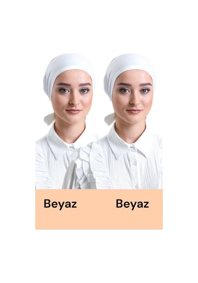 Aldaiyr 2 Adet Düz Dikişsiz Penye Bone 8çok Renkli