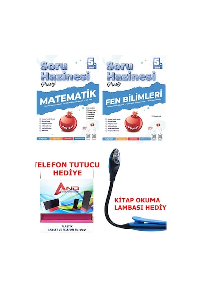 Nartest 5 Sınıf Matematik-fen Yeni Soru Bankası