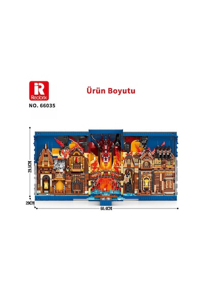 Reobrix The Hobbit Book 66035 Brick Yapım Seti