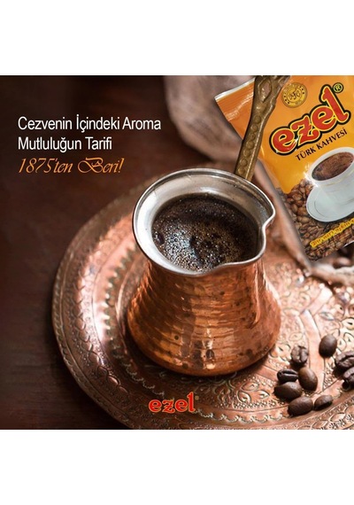 Türk Kahvesi Orta Kavrulmuş - Taze Öğütülmüş 2 X 100gr Set Aeropress