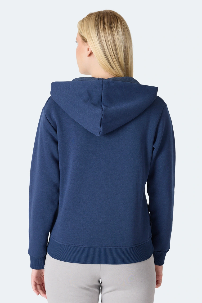 Slazenger Mılıo I Kadın Lacivert Sweatshirt Lacivert