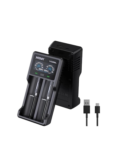 Xtar Vc2sl İkili Li-ion / Nı-cd / Nı-mh Pil Şarj