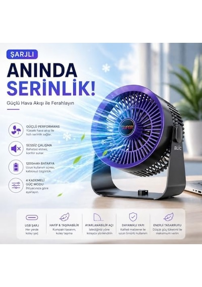 Masaüstü Vantilatör, Şarjlı Masaüstü Fan, 1200 Mah Batarya, Uzun Kullanım Süresi, 4 Kademeli Ayarlanır Güç Modu, Soğutucu Vantilatör, Sessiz Çalışma, Ergonomik Tasarım, Masaüstü Kullanım . Masaüstü Vantilatör, Şarjlı Masaüstü Fan, 1200 Mah Batarya, Uzun Kullanım Süresi, 4 Kademeli Ayarlanır Güç Modu, Soğutucu Vantilatör, Sessiz Çalışma, Ergonomik Tasarım, Masaüstü Kullanım .