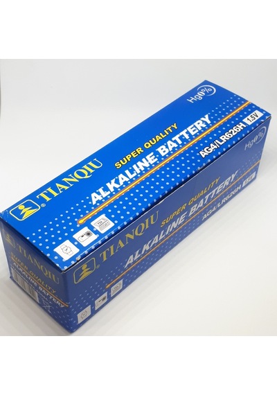 Tianqiu AG4 LR626H/377A Alkalin Düğme Pil 200'lü