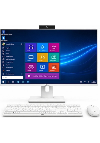 J-tech Zeno i5-6500 8 GB 128 GB SSD 24" AIO Masaüstü Bilgisayar