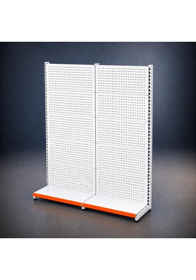 Hırdavat Rafı Ekonomik 2'li Duvar Ünitesi-bazasız H:220 Cm 40x60 Cm-antrasit Gri Çok Renkli