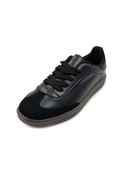 Retrowalk Siyah Retro Rahat Kadın Sneaker Spor Ayakkabı Siyah