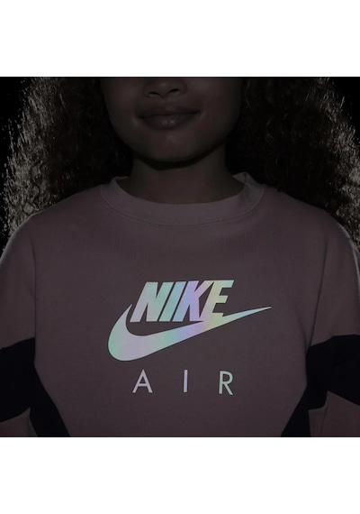 Nike Air French Terry Genç Çocuk Sweatshirt Pembe