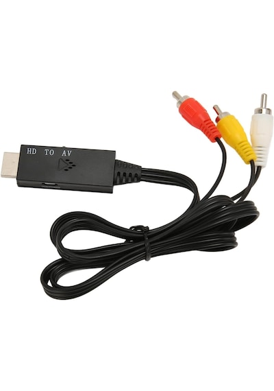 Alfais 4875 Hdmı To Rca Av 4k30hz Çevirici Dönüştürücü Adaptör