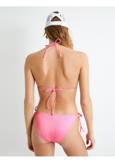 Koton Üçgen Bikini Üstü Basic Pembe 4sak10081mm Gül