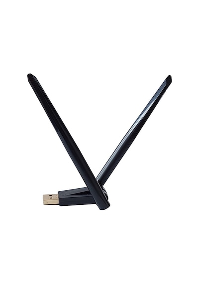Trıo W136 300 Mbps Kablosuz Wifi Adaptör, Çift Antenli Wifi Adaptör, Wifi Dongle Win10/11 Tak Çalıştır