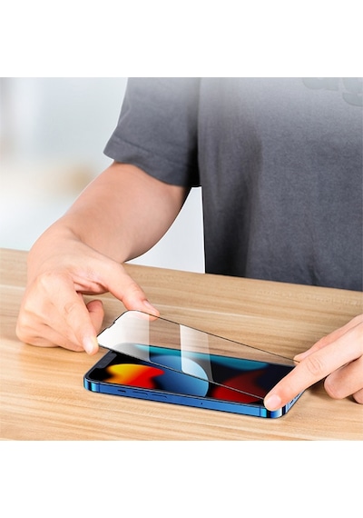 Ally Apple  Uyumlu iPhone 14 Plus 6.7 Full Glue-Tempered Cam Ekran Koruyucu