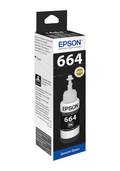 Epson T66414A Siyah 70Ml Tanklı Sistem Mürekkebi
