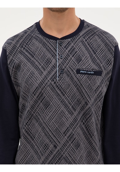 Pierre Cardin Erkek Lacivert Pijama Takım 50322640-200 Lacivert