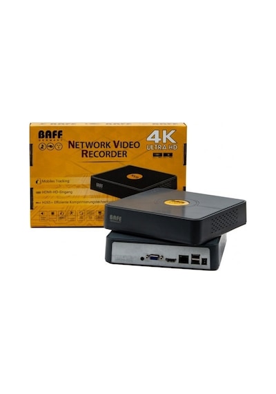 Baff NVR-8009 9CH 8 MP 4K Xmeye Kamera DVR Kayıt Cihazı