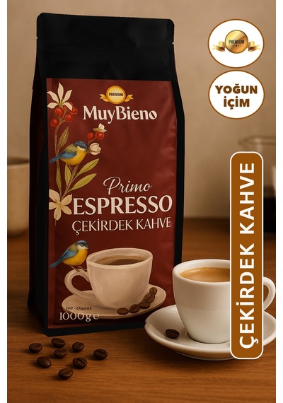 Premium Primo Espresso 1000 Gr Çekirdek Kahve Çekirdek Kahve