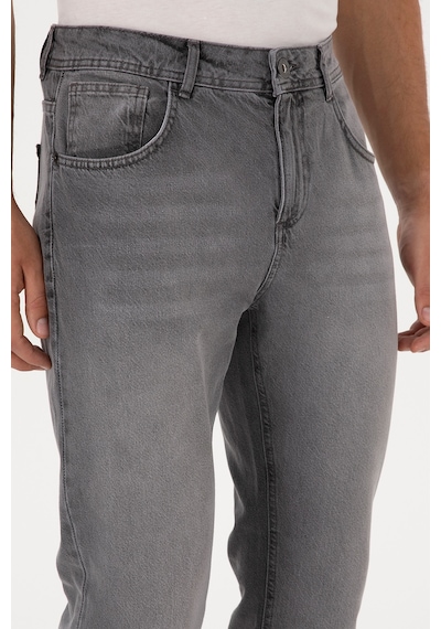 U.S. Polo Assn. Erkek Gri Straight Fit Jean Pantolon 50316562-DN0025 U.S. Polo Assn. Erkek Gri Straight Fit Jean Pantolon 50316562-DN0025