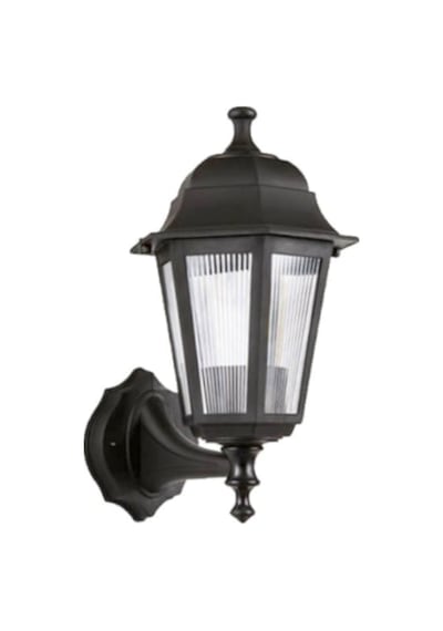 Zerpa Dekoratif Optik Altıgen Siyah Duvar Armatür Aplik 20cm x 34cm Diğer