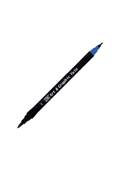 Zıg Art&Graphıc Twın Tut-80 63 Dull Blue