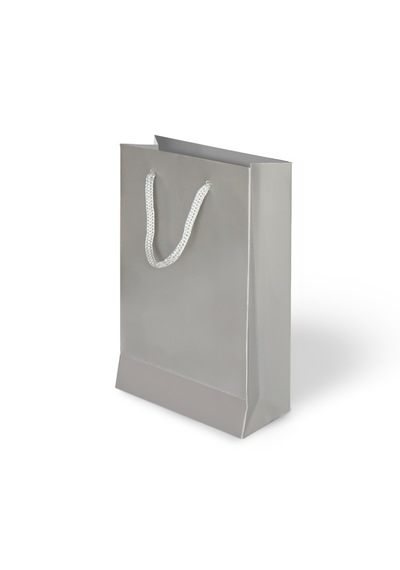 Gümüşlüks Karton Çanta Lüks 20x25x8 Cm Pakette 24 Adet.