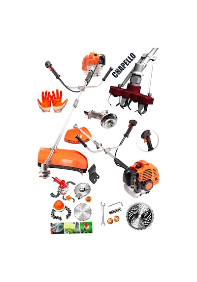 Stilmax YT200CX Benzinli Yan Tip Tırpan 20HPX + Chapello Eşeleme