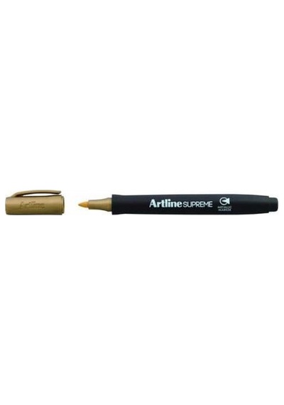 Artline Supreme Altın Renkli Metalik Marker 1mm Uç Kalınlığı İle Ekonomik Kırtasiye Ürünü Çok Renkli