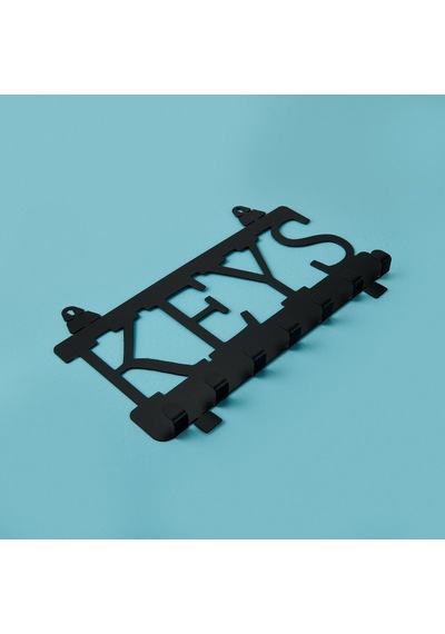 Deco Keys Anahtarlık - Siyah - 22x10 Cm