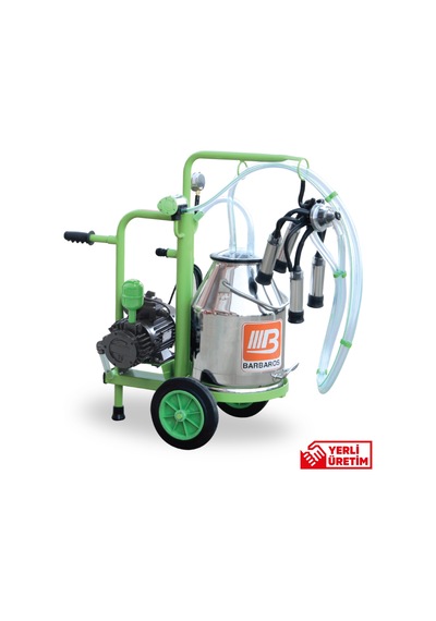 Bartech  Yaprak Tek Sağım Süt Sağma Makinesi 30 Lt