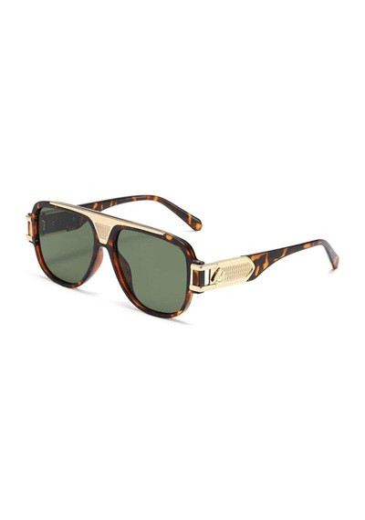 Flare Vintage & Retro Güneş Gözlüğü Leopar