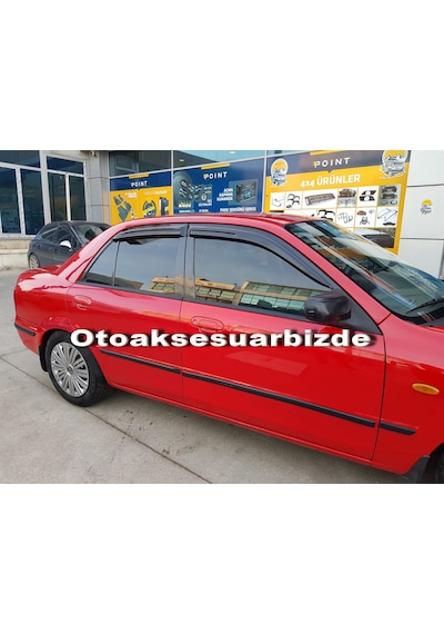 Mazda 323 Mügen Cam Rüzgarlığı Bj Kasa Sedan 1999-2003 Arası 4 Lü N11.12984