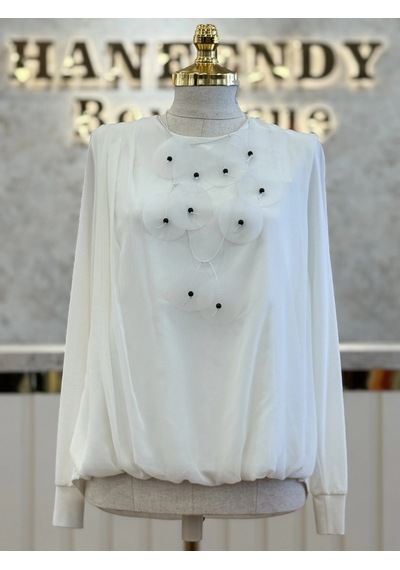 Fuat Gürşen Fg-26y5311-b Bej Renk Tunik Çok Renkli