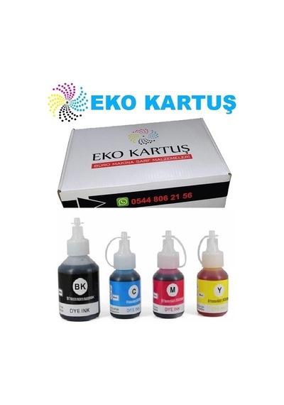 Eko Kartuş Brother DCP-T700W 4 Renk Uyumlu Mürekkep,