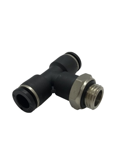 Hava Hortumu T Rekor Orta Bacak 1/4 8 Mm Pb08-g02 Pnömatik Hortum Rakoru Kompresör Bağlantı