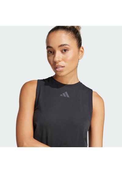 Black Adidas Kadın Günlük Atlet Boxy Tank 3s Jj3501 Siyah