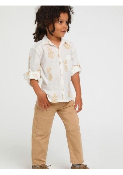 Jack Lions Erkek Çocuk Gabardin Yan Cepli Pantolon-14560 Camel
