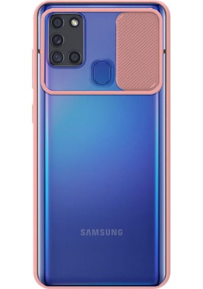 Samsung Galaxy A21S Lensi Açilir Kapanir Kamera Korumali Kilif 496037595