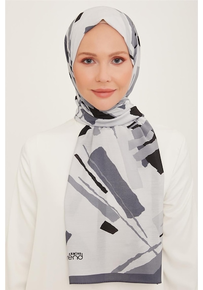Armine Trend Modal Şal 5341 6303 01 Gri