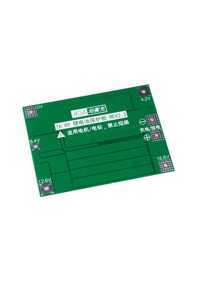 Li-ıon Bms 4s 40a 18650 Pil Balansör Modülü
