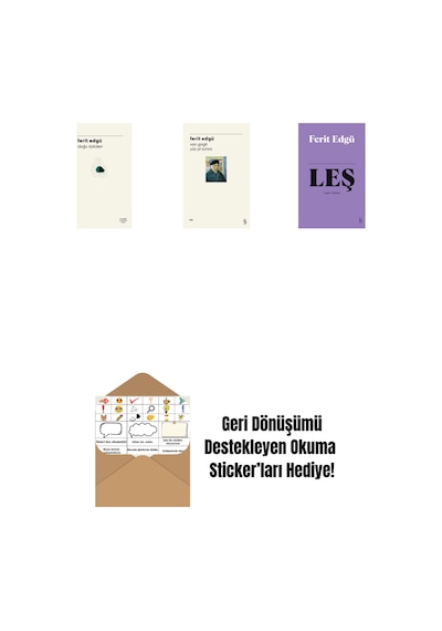 Doğu Öyküleri + Van Gogh - Yüz Yıl Sonra + Leş Bez Ciltli + Okuma Sticker'ları