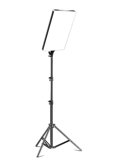 Led Video Işık Seti - Ayarlanabilir Tripod, Usb Kontrollü Sıcak/soğuk Işık, 3 Mod & 10 Parl